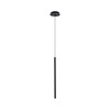 Pojedyńcza czarna cienka lampa wisząca LED 3000K FLUTE 2111-18