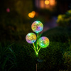 Lampka Solarna inspirowana czosnkiem ozdobnym Garlic Color RGB IP44 Eko-Light EKO2493