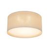	Duża lampa sufitowa z tkaniny w kolorze bezowym o średnicy 77cm LARGO BEIGE 6XE27 Tk Lighting 11698