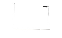 Czarna lampa wisząca liniowa 150cm LED 3000K Maxlight P0680 Longi 40W