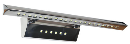 FORTE LED 3 LAMPA KINKIET 7W LED RURKA TRÓJKĄTNA Z WYŁĄCZNIKIEM CHROM Candellux 20-27030