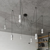 Lampa wisząca pająk beton NESO 7 Sollux Lighting SL.1162