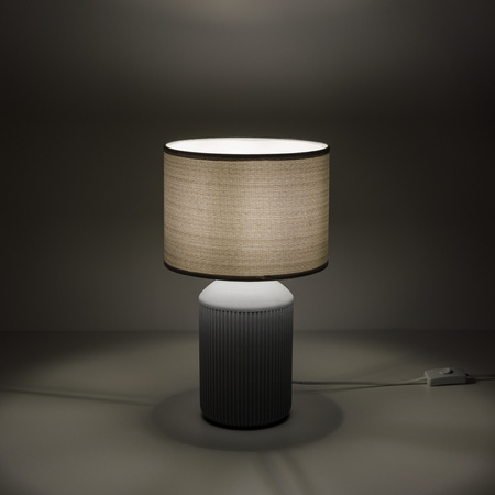 Lampka nocna SOLA GRAY 1XE27 Tk Lighting 16640