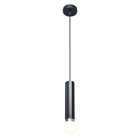 Lampa wisząca Macera 1xE27 Italux PND-33849-1-BK