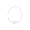 Kinkiet biała obręcz 40cm do łazienki lub salonu Ringa S LED WL0116-S-WH Yaskr