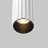 Biały kinkiet z podwójnymi karbowanymi tubami LED 2700K Calipso C082WL-24W2.7K-W Maytoni
