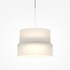 Lampa wisząca pojedyńcza z białym szklanym kloszem SCALA LED 3000K Maytoni MOD496PL-L12WK