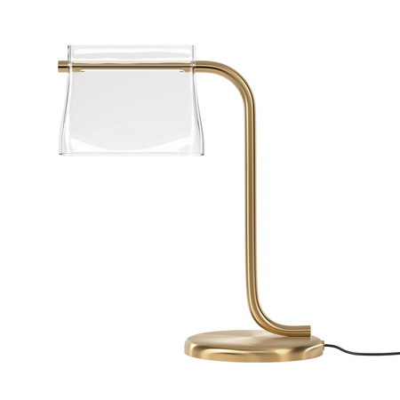 Ekskluzywna złota lampa stołowa LED 3000K Cabaret MOD170TL-L8BS3K Maytoni