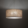 Lampa wisząca duży abażur z lnu o średnicy 77cm LARGO LINEN 3XE27 Tk Lighting 11485