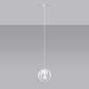 Lampa wisząca TULOS 1 biała Sollux SL.1083