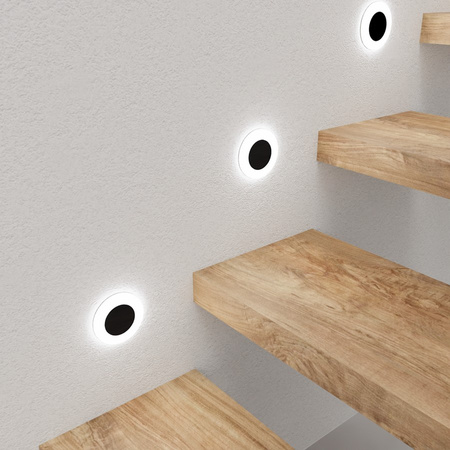 Oprawa schodowa czarna OTI 4000K Milagro EKS698