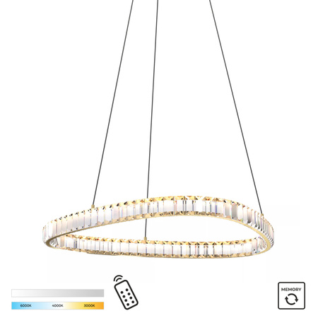 Lampa wisząca ATHESA LED Zuma Line MD3169-1-3GT