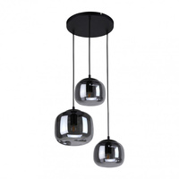 Lampa wisząca Calto 3xE27 Italux PND-67705-3-BK-SG