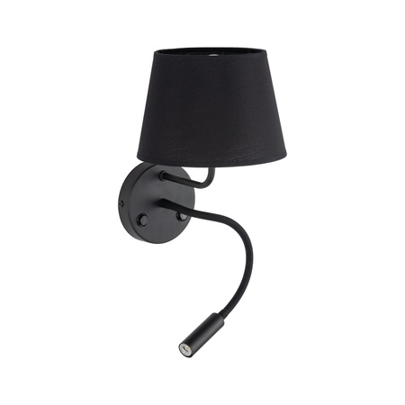 MAJA BLACK KINKIET 2 E27 + G9 TK Lighting 10081