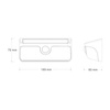 Lampa Solarna Link 5W 500lm 4000K Eko-Light EKO2359