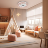 Lampa sufitowa plafon do pokoju dziecięcego BEAR PINK 34W LED Milagro ML0247