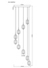 Lampa wisząca AKARI LED Zuma Line DU31288/55W