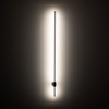 Czarny kinkiet 114cm podświetlający ściane LIXA BLACK LED 3000K 18W Tk Lighting 18301