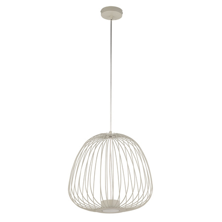 Lampa wisząca BELL PLUS 1 M szary beż Sigma 40880