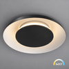 Lampa sufitowa 25cm Piattino 15W LED CCT Czarny Milagro ML2939