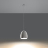 Lampa wisząca FLAWIUSZ ceramiczna biała Sollux Lighting SL.0848