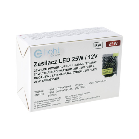 ZASILACZ LED 25W Eko-Light EKZAS9701
