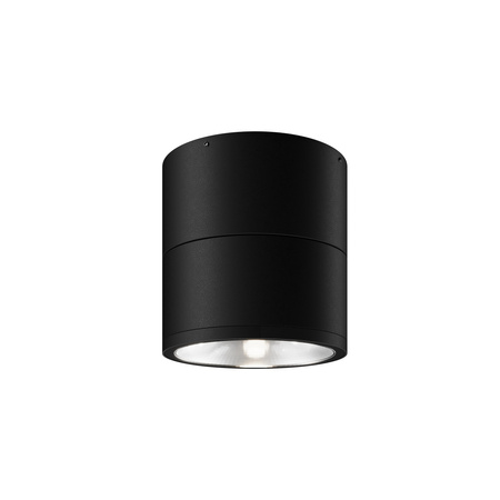 Grafitowy spot zewnętrzny o średnicy ok 11cm ruchomy LED 3000K Spin O310CL-L12GF3K Maytoni