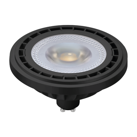 ŻARÓWKA ES111 AR111 230V 6W GU10 4000K Czarna Eko-Light AR8037
