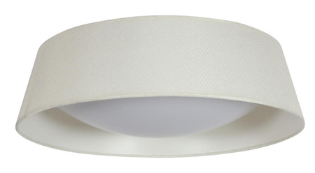 MOLA LAMPA SUFITOWA PLAFON 43 16W LED 6500K Z ABAŻUREM KREMOWY Candellux 31-41494