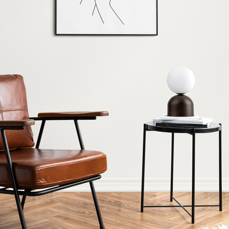 MIKI BROWN LAMPKA NOCNA 1 TK Lighting 16043