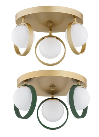 Lampa sufitowa SATURNIA Argon 6247 6248 kolor do wyboru