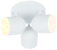 AZURO LAMPA SUFITOWA PLAFON 3X40W E27 BIAŁY Candellux 98-63274