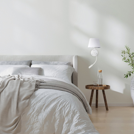 MAJA WHITE KINKIET 2 E27 + G9 TK Lighting 10080