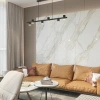 Lampa wisząca 6 czarnych tub na poziomej belce Noe Long 6xGU10 PL0111-BK Yaskr