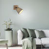 Kinkiet abażur na drewnianej podstawie GREEN MICHEL 1xE27 Just LIght 11581-79 