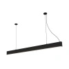 Lampa wisząca czarna liniowa 120cm Sigi III LED 3000K PL0128-BK Yaskr