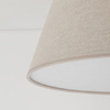 Lampa sufitowa stożek z lnu 38cm 2xE27 FORMO LEN Tk Lighting 11076
