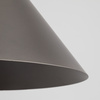 Lampa wisząca metalowy stożek w odcieniu brązu 50cm CONO XL NEW BROWN 1XE27 Tk Lighting 11378