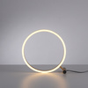 Lampka stołowa okrąg w kolorze matowego mosiądzu LED 3000K RITUS Just Light Paul Neuhaus  15390-60