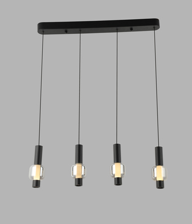 Lampa wisząca czwórka prosta RONDA  Aviano Lighting 7224-0410 