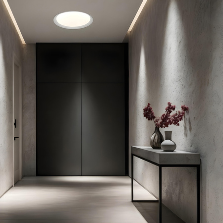 Plafon Trego 40 cm biały LED CCT Light Prestige LP-9465/1C-40 WH