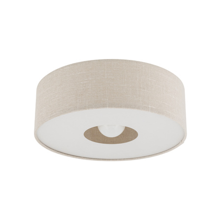 Lampa sufitowa, plafon z kremowej tkaniny 50cm 1xE27 SANTANA  M Nowodvorski 11651