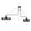 Lampa wisząca VASCO Sigma 31552 31551 kolor do wyboru