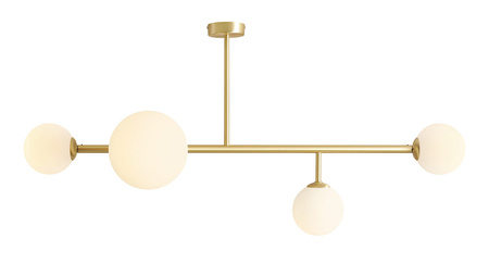 Lampa sufitowa DIONE 4 BRASS Aldex 1092PL_L40