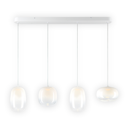 Lampa wisząca Vaso Biały 15W Milagro ML1406