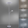 Solidna lampa podłogowa LED w kolorze srebrnym ARTUR Paul Neuhaus 673-55