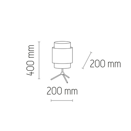 Lampa stołowa BOHO NATURE TK Lighting 5577