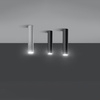 Lampa sufitowa, oprawa LAGOS 30 metalowa biała Sollux Lighting SL.0435
