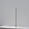 Wąski słupek 120cm o średnicy 2,5cm wbijany w podłoże, pionowa linia światła LED Pole O440FL-L18GF3K Maytoni