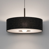 Lampa wisząca o średnicy 65cm z abażurem w kolorze czarny melanż 1xE27 AMARELA L Nowodvorski 11660
